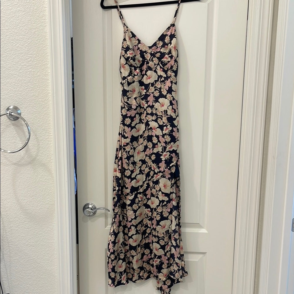 Floral Spaghetti Strap Dress